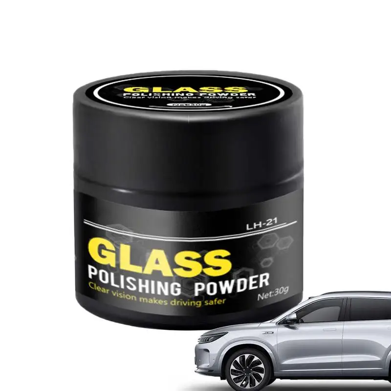 Glass Polishing Compound Powder Detergent Window Cleaner Glasses Scratch Remover Car Glass Cleaning Powder Safe Windshield