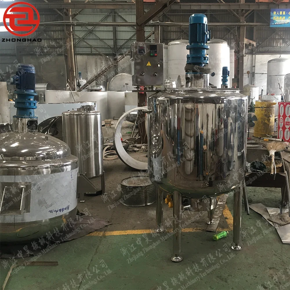 Stainless steel kettle bottom emulsifying machine Dairy product emulsifying and homogenizing equipment