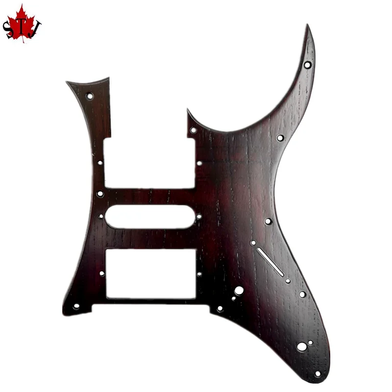 NEW - Replacement ailanthus wood Guitar Pickguard For Ibanez RG 350 DX HSH