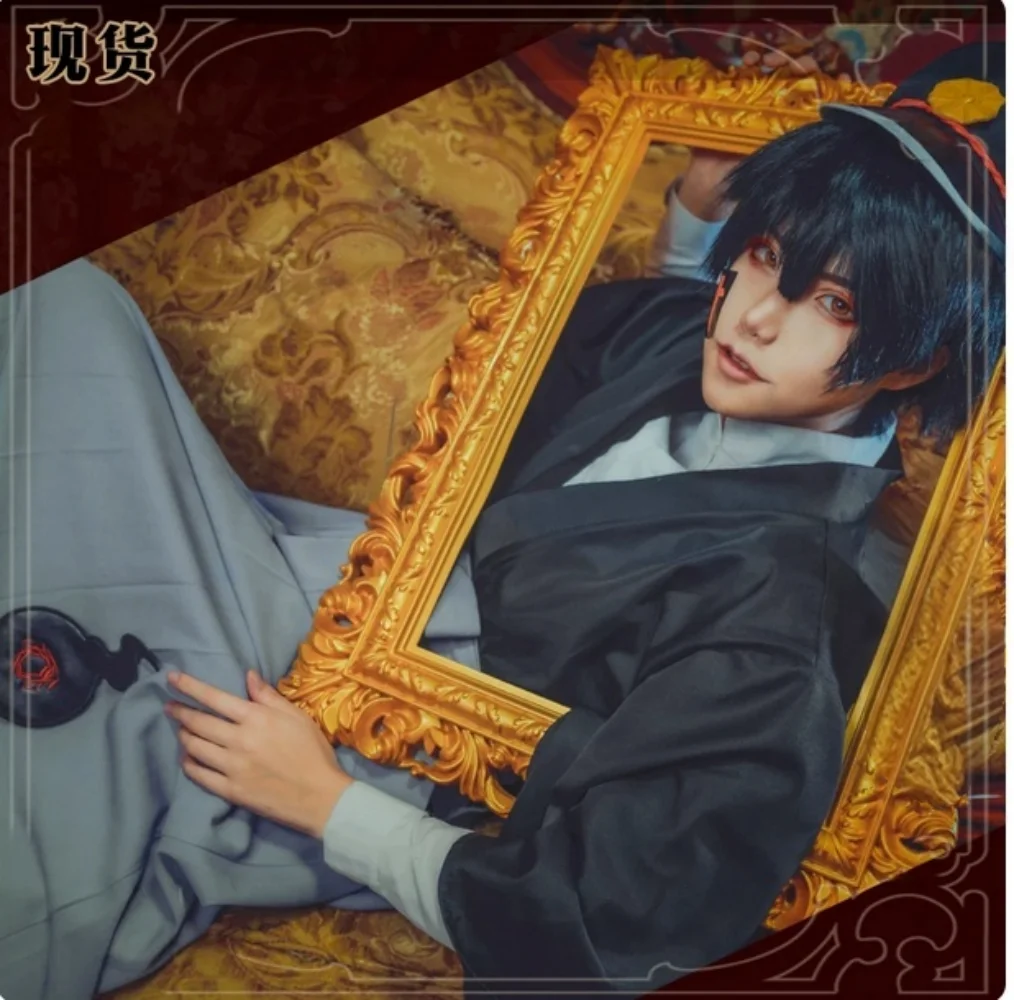 New 2026 Ready-to-Ship Toilet-Bound Hanako-kun Yugi Tsukasa Cosplay Costume – Men's Taisho Roman Kimono Uniform for Halloween &