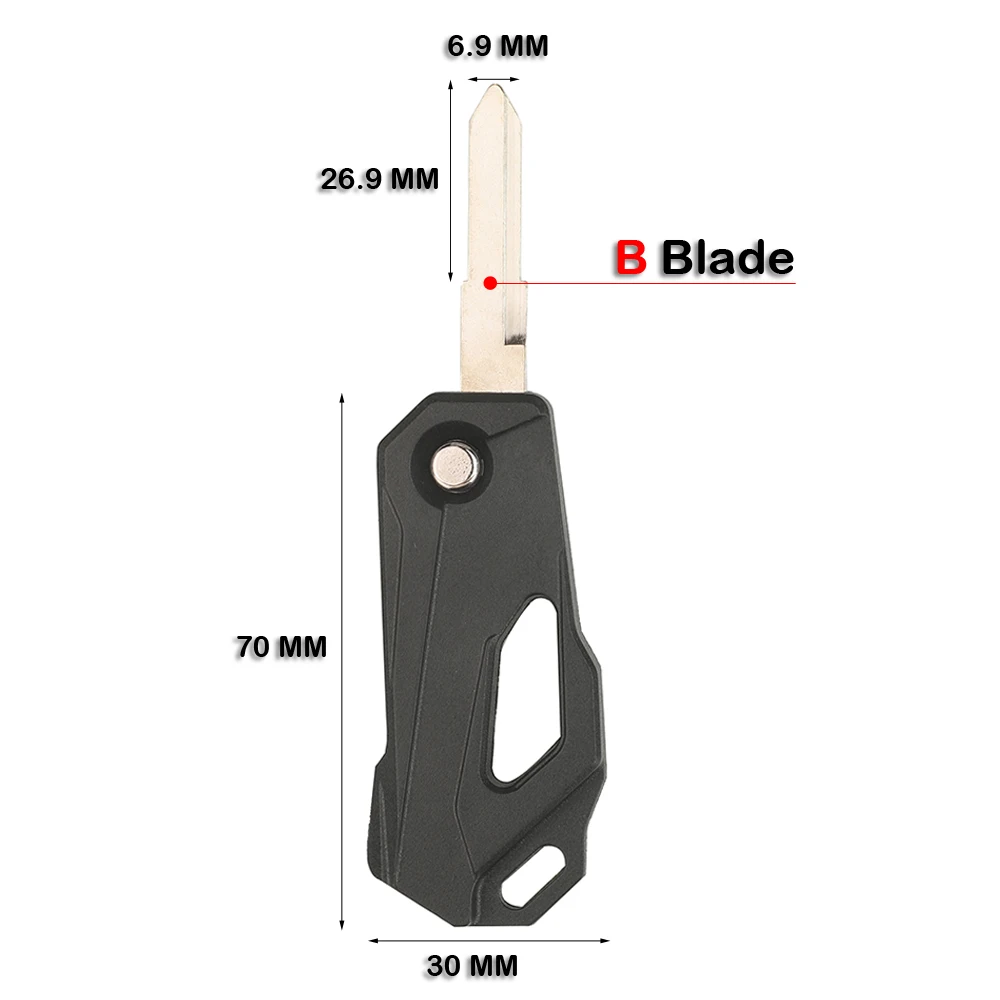 Replace Moto Key For Honda Yamaha Suzuki Pulsar Hero YAMAHA PIAGGIO HARLEY KTM VICTORY BMW DUCATI Bombardier Triumph Kawasaki view 3