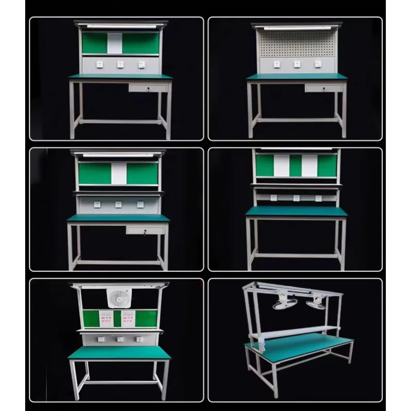 Lab Furniture Workbench Electronic Laboratory Table Anti-staticheavy Table Esd Workbench Lab Bench Electronic