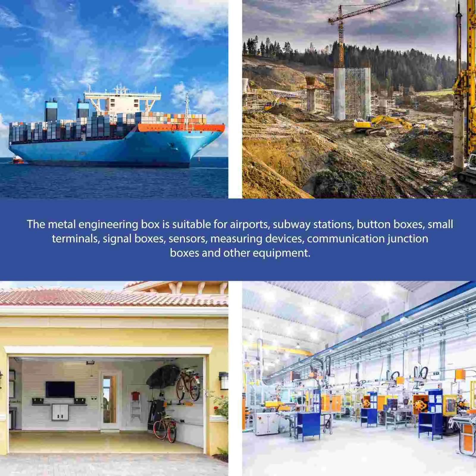 Organizer Electronic Junction Box Project Case Boxes für Electronics Cord Hider