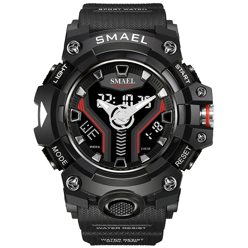 New Creative Men's Watch Fashion Trend Outdoor Multi functional Timing Waterproof watches for man Electronic Watch