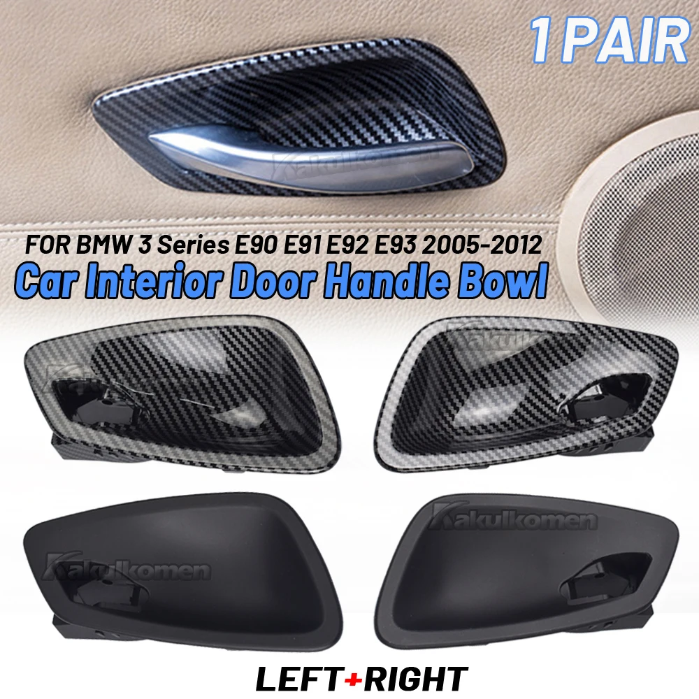 Car Styling Auto Interior Accessories Door Bowl Handle Cover For BMW 3 Series E90 E91 E92 E93 2005-2012