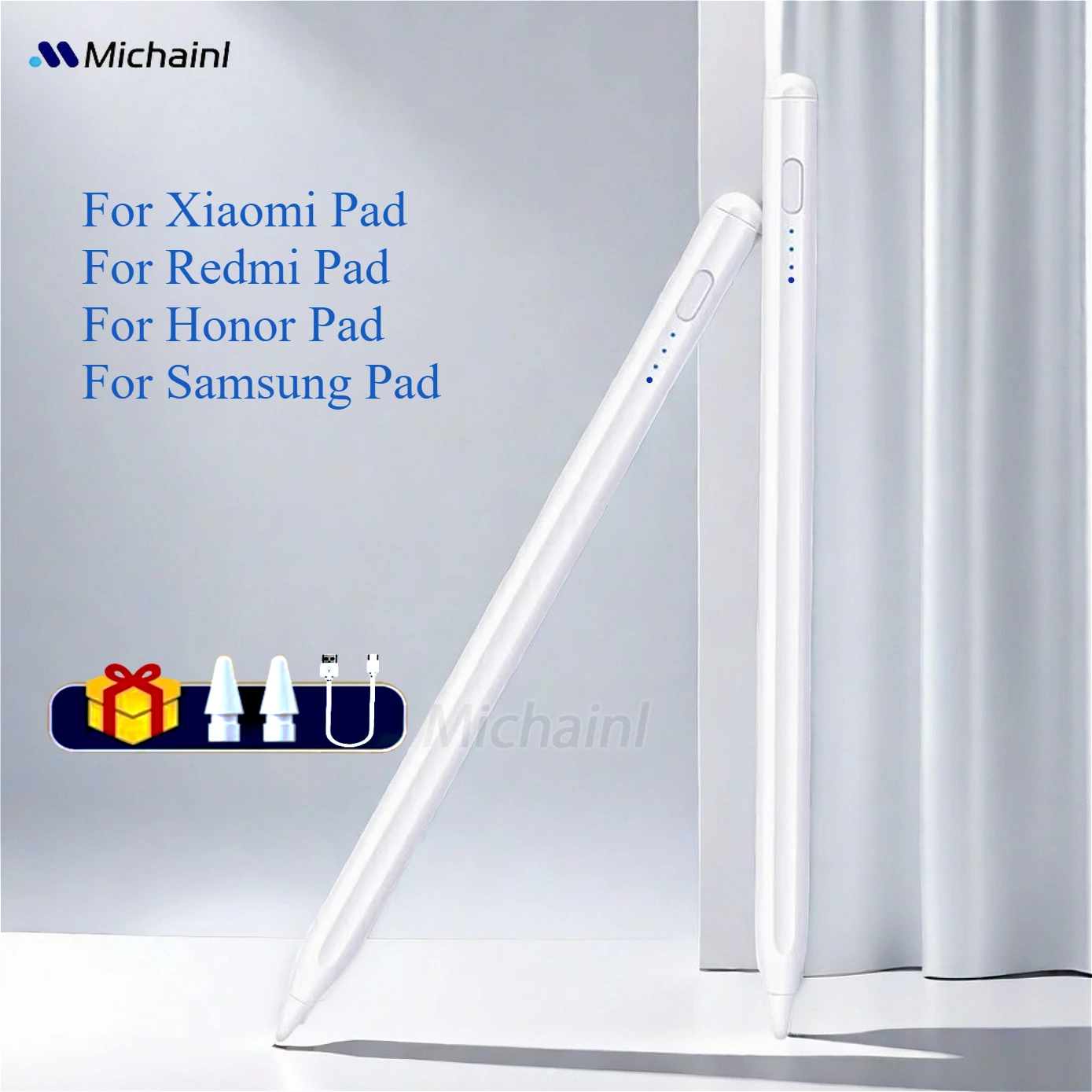 for xiaomi Pad 6 Stylus Pen For Samsung Pad without Palm Rejection Tilt,for Honor Redmi Pad pen for All Android Tablet Phone Pen