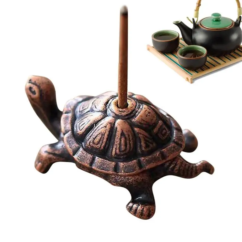 Turtle Incense Holder Ornament For Aromatherapy Stick Holder And Burner Incense Holder For Bedroom Living Room Yoga Sauna Cafe