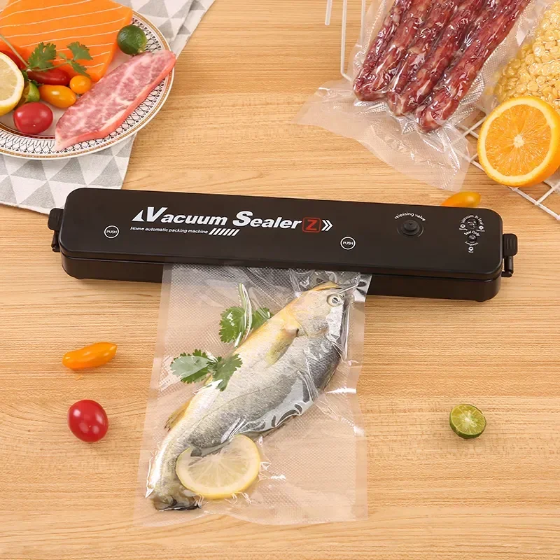 Portable Home Vacuum Food Sealing Kitchen Helper 220V Automatic Packaging Machine Food Vacuum Sealing Machine