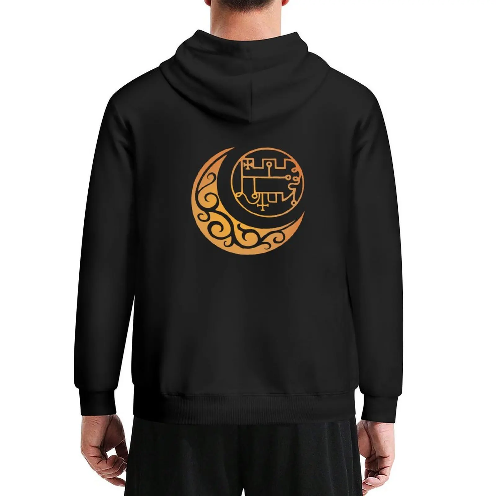 

Helluva Boss - Stolas's Golden Grimoire Sigil Hoodie hooded shirt graphic t shirts men autumn man hoodie