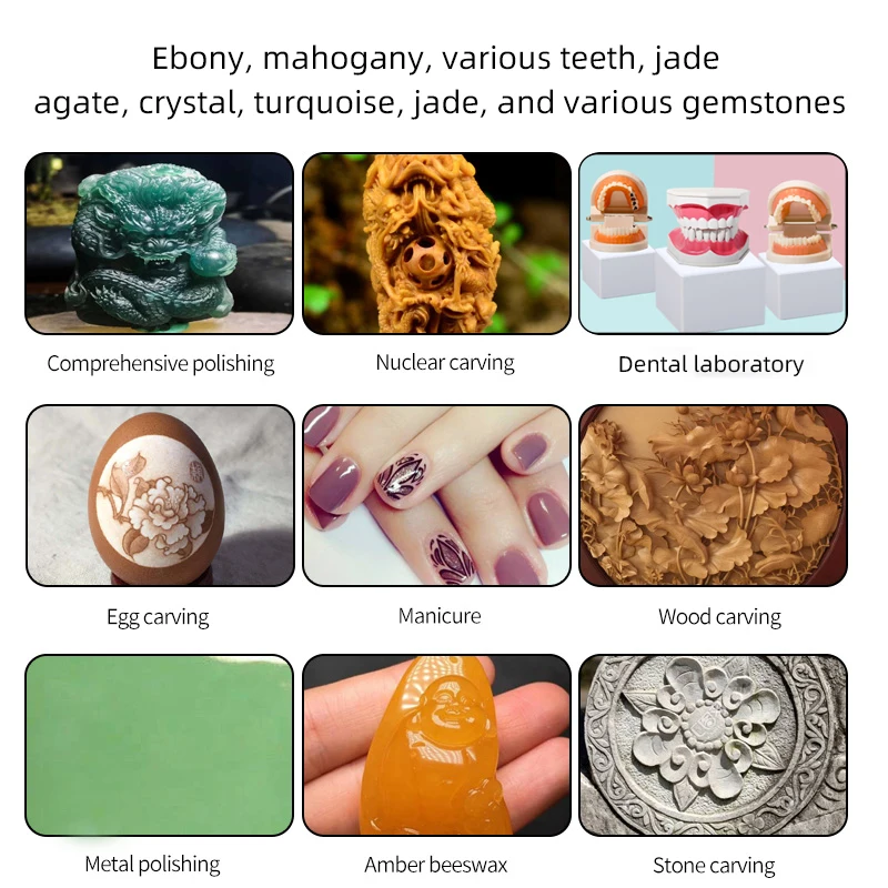 ห้องปฏิบัติการทันตกรรมติดตั้ง Micro มอเตอร์ handpiece 50000rpm เครื่องประดับฟันเครื่องขัด FN207C สูงสุด Chuck 6.35 มม.