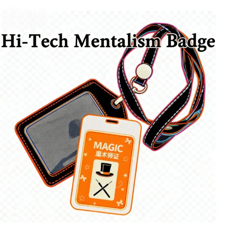 

Профессиональный значок ментализма Hi-Tech — выбранная карта, появляющийся трюк для крупным планом, реквизит для фокусов Walkaround