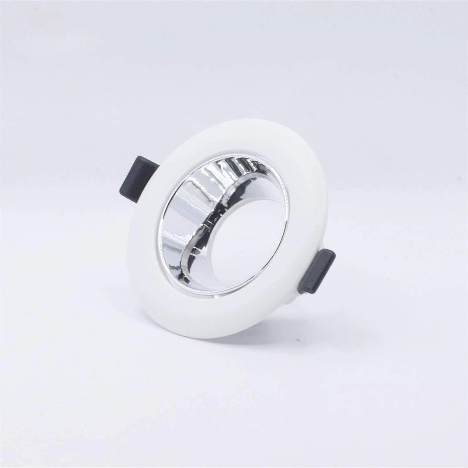 Anti-Glare LED Ceiling Light Frame Round Fixture Holders Adjustable Cutout 70mm