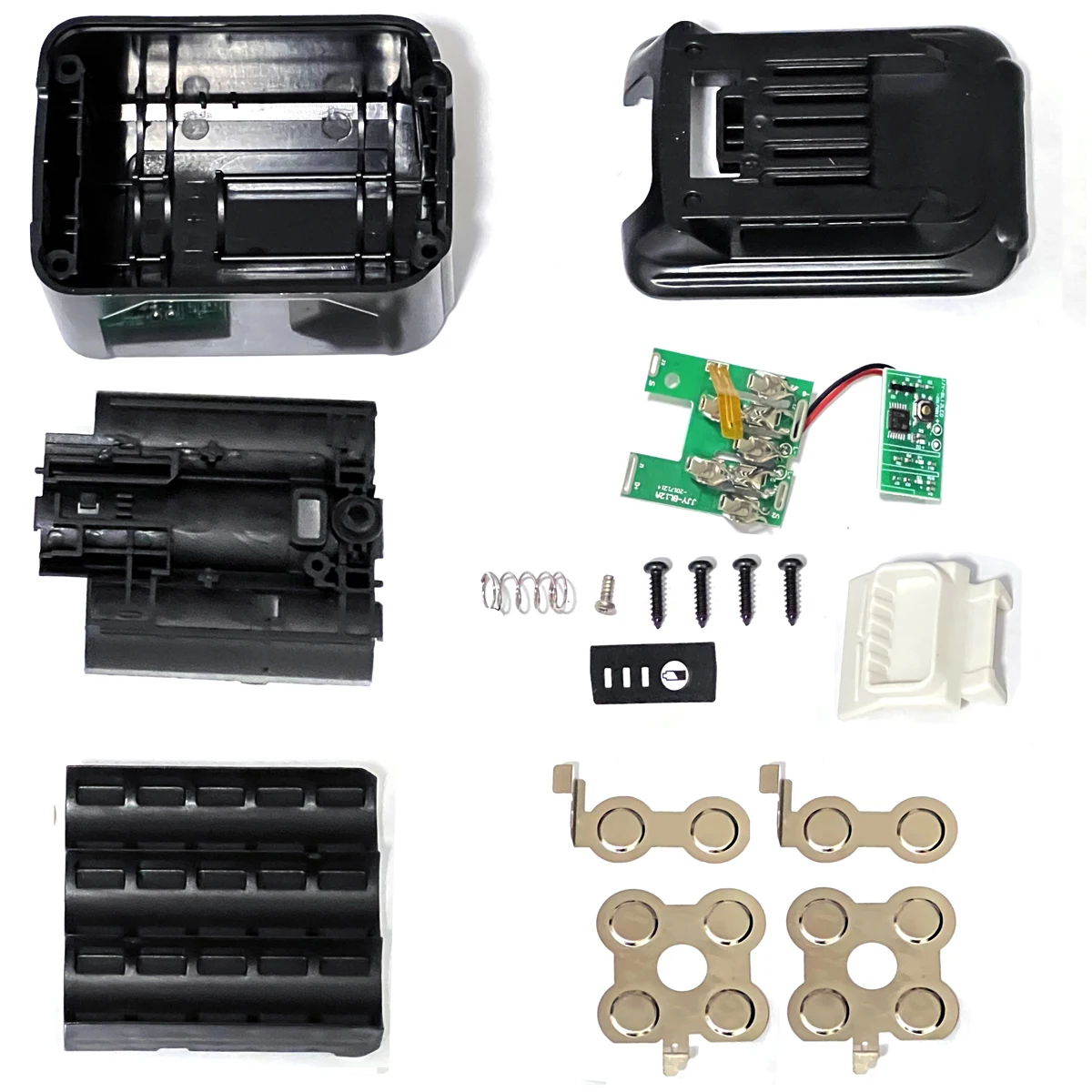 Power Tool Housing BL1041B Shell For Home DIY Projects Double-layer Design ABS Material Construction Six Cells Capacity