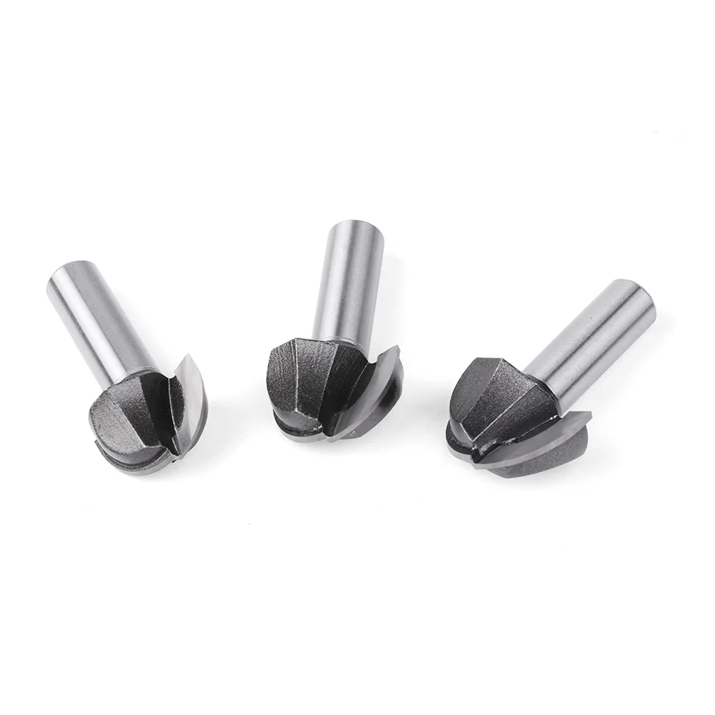 6mm 12mm Schaft Runde Boden Router Bits Set Schlitzen Cutter Arc Router Bit Gravur Maschine Fräser Holzbearbeitung werkzeuge