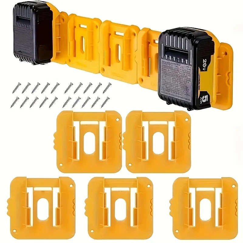 Adapter for 14.4-18V Lithium Battery Hanging Bracket Power Tool Accessory Battery Base Fixed Hook