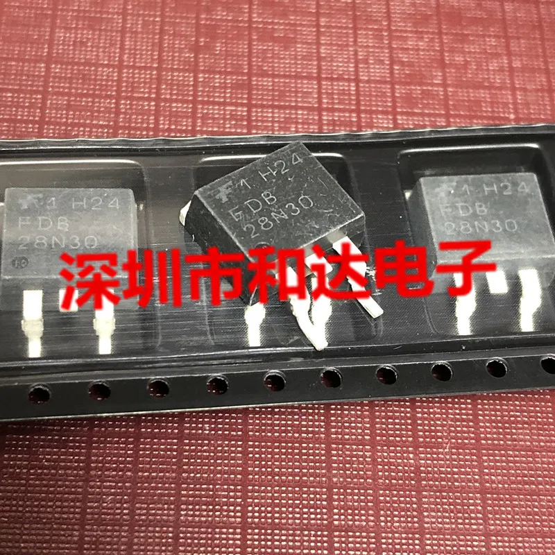 5pcs FDB28N30  300V 28A