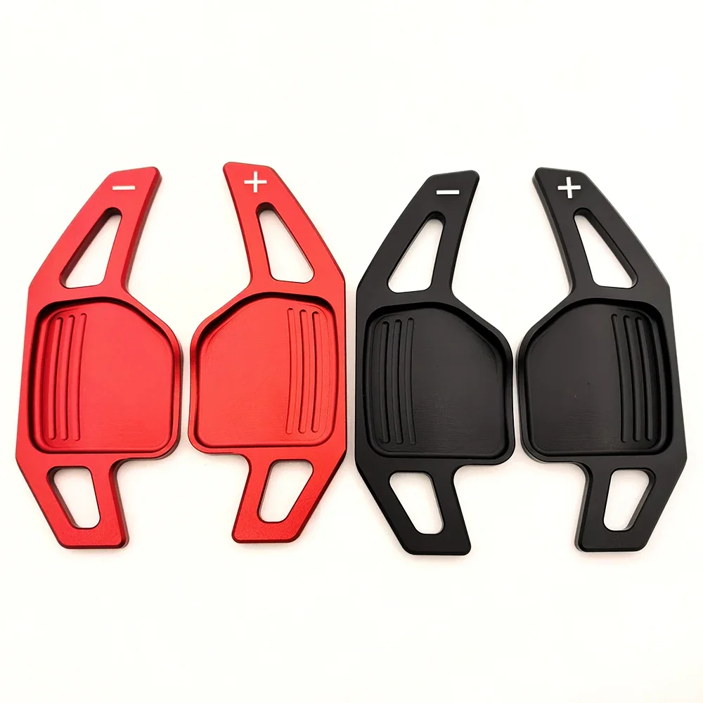 

For Audi A4 B8 A3 8P S3 A5 A6 S6 C6 Q5 A8 R8 TTS MK2 8J 2Pcs Steering Wheel Paddles Extension Shifters Avant DSG Car Styling