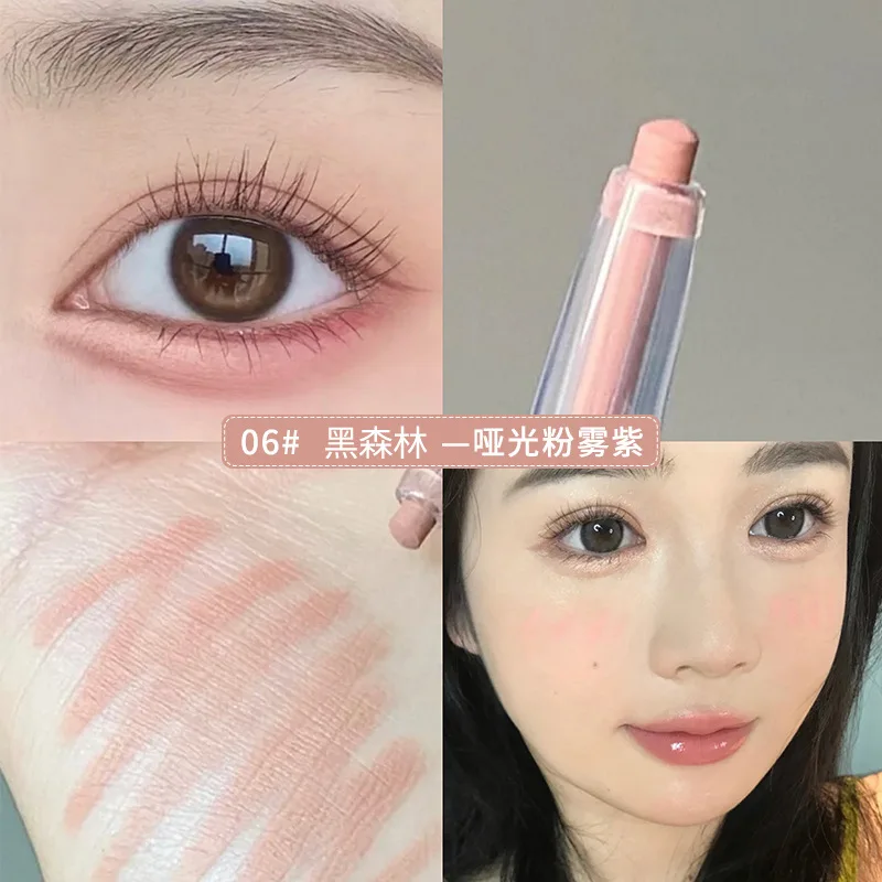 Glitter Diamond sdraiato Silkworm Pen Eyeshadow Stick Waterproof Shiny Matte Brighten Silkworm Eyeliner evidenziatore penna strumento per il trucco