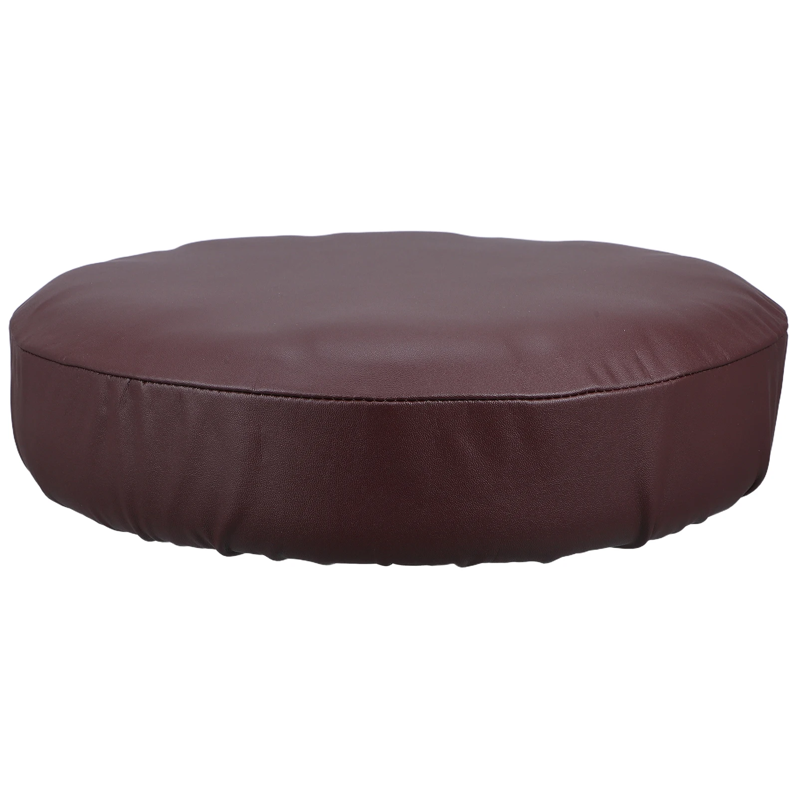 

2 PCS Bar Stool Cover Stretchable Household Slipcover for Stools Washable Round Chair Pu Cushion
