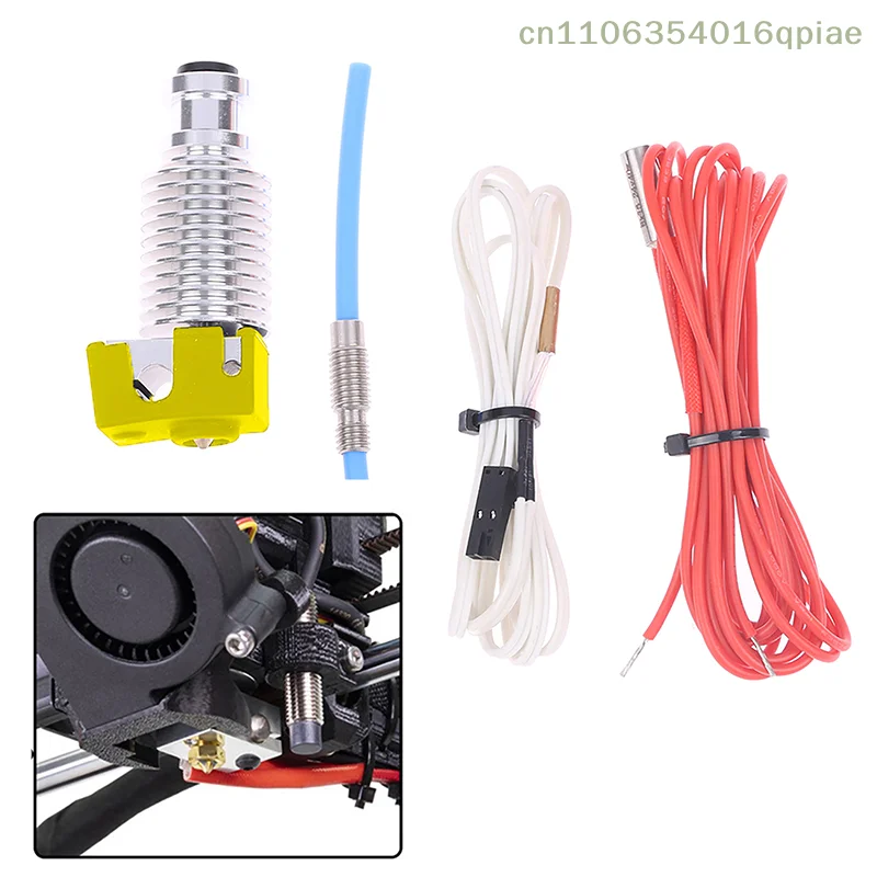 

Готовый комплект хотэнда V6 (Summer4) для 3D-принтеров PRUSA I3 MK3 MK3S MK2/2.5 с радиатором и соплом