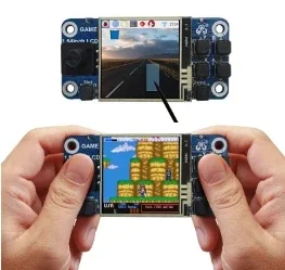 Imagem -02 - Raspberry Pi-zero Tft Lcd Touch Screen Game Hat Mini Game Console Display Raspberry pi 4b 3b Zero w Cm4 154 em