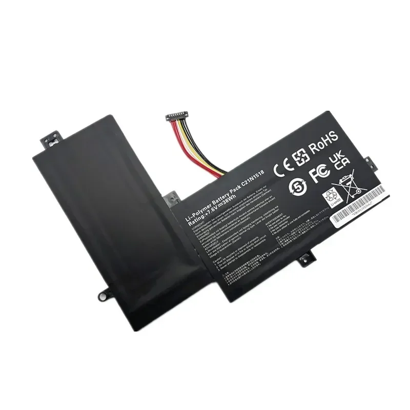 C21N1518 Laptop Battery for Asus VivoBook Flip TP501UB TP501UA TP501 TP501UQ Series TP501UA-1A TP501UA-CJ016T 38WH 7.6V