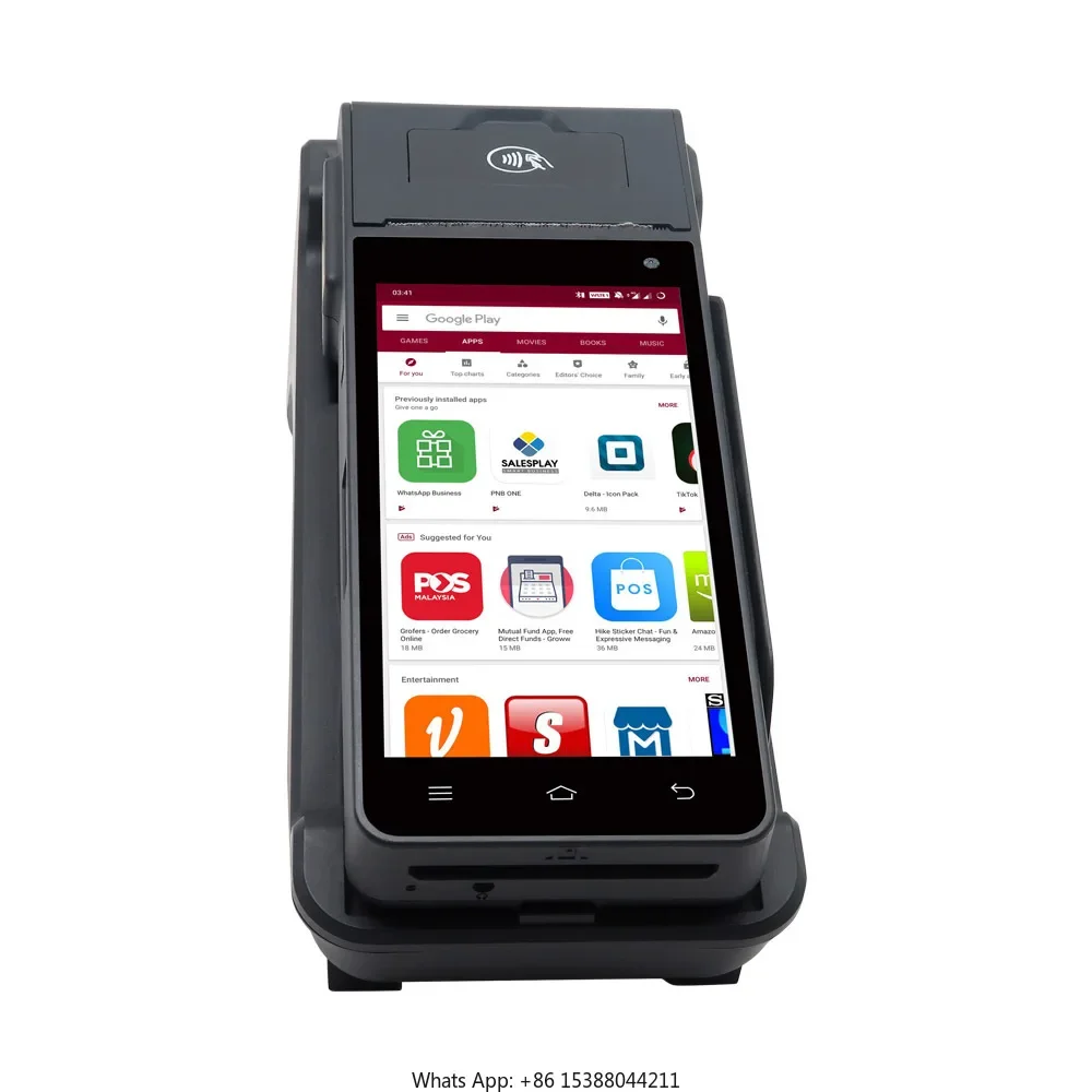 

ZCS Z90 Handheld Smart Machine Pos Receipt With Printer Machine Used Android Pos Terminal Shenzhen