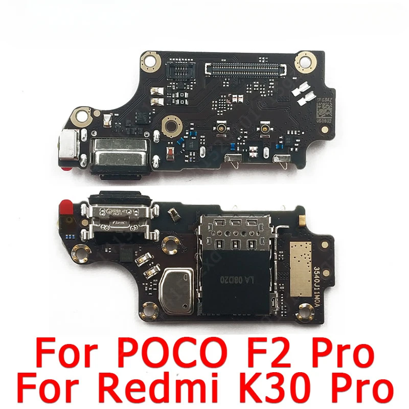 usb charge board for xiaomi redmi K30 Pro dock connector flex replacement spare parts charging port for Mi Poco F2 Pro