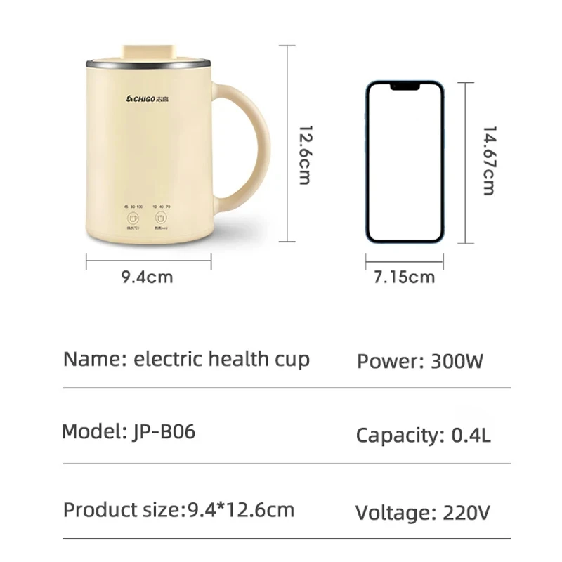 Przenośne elektryczne czajnik przegotowana woda dzbanek na herbatę gulasz kubek podgrzewany kubek zdrowie garnek na biurko Mini czajnik z sitkiem