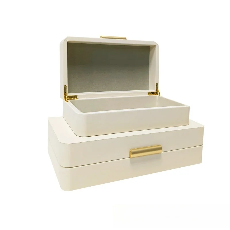Travel Jewelry Storage Box Women Earrings Organizer Case Portable Ring Collection Cases Dressing Table Necklace Storages Boxes