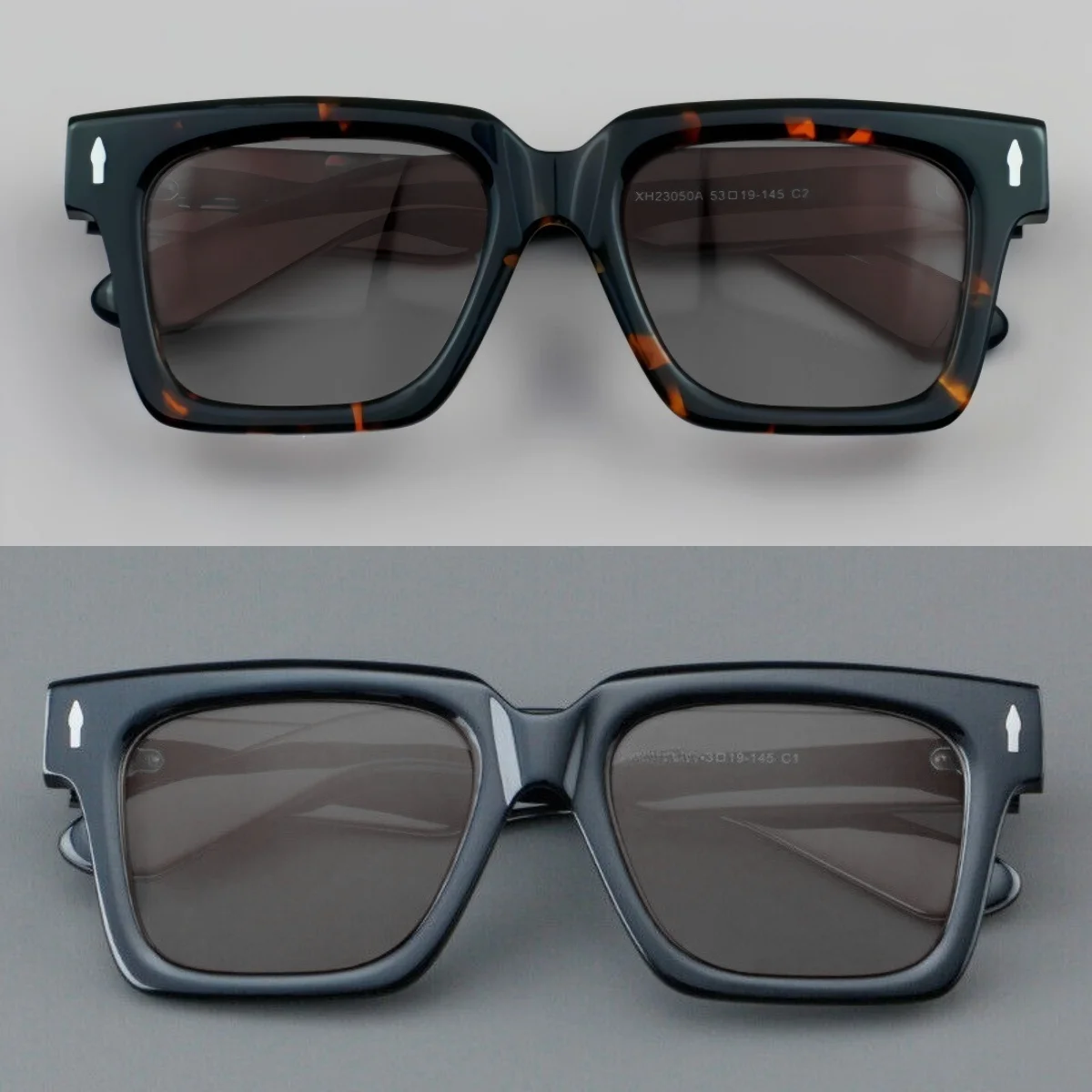 Поляризованные солнцезащитные очки из ацетата для мужчин и женщин, роскошные брендовые солнцезащитные очки, винтажные модные очки в оправе