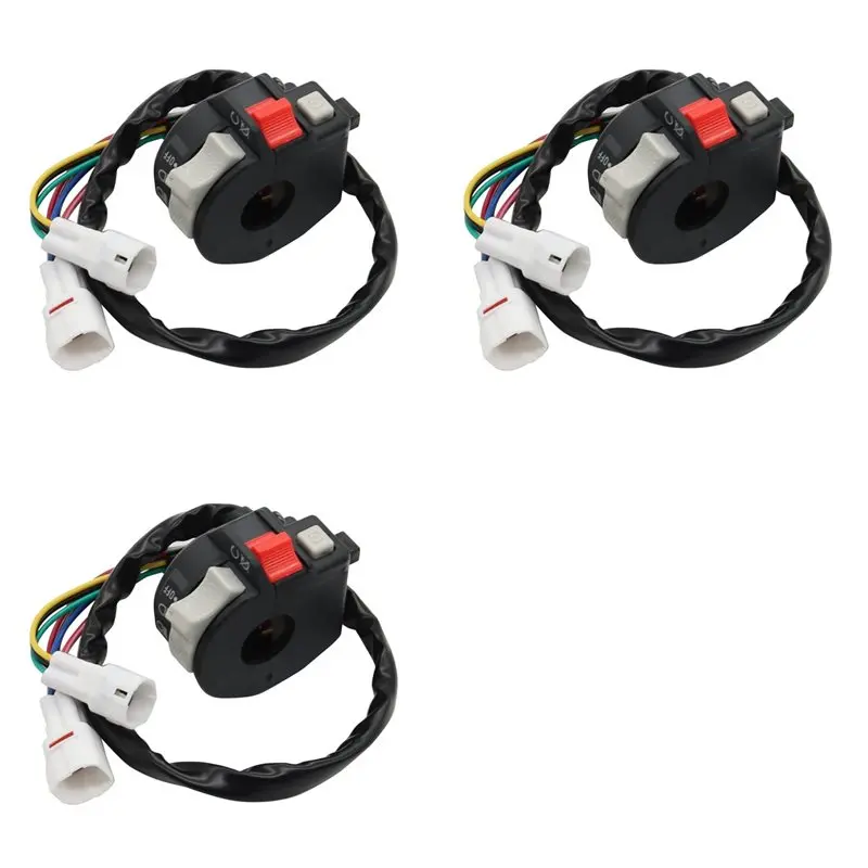 

Efficientt-3X 1S3-83973-11-00 Left Handle Control Engine Start Off Headlight Switch For ATV Raptor 700 YFM 700 YFZ450R