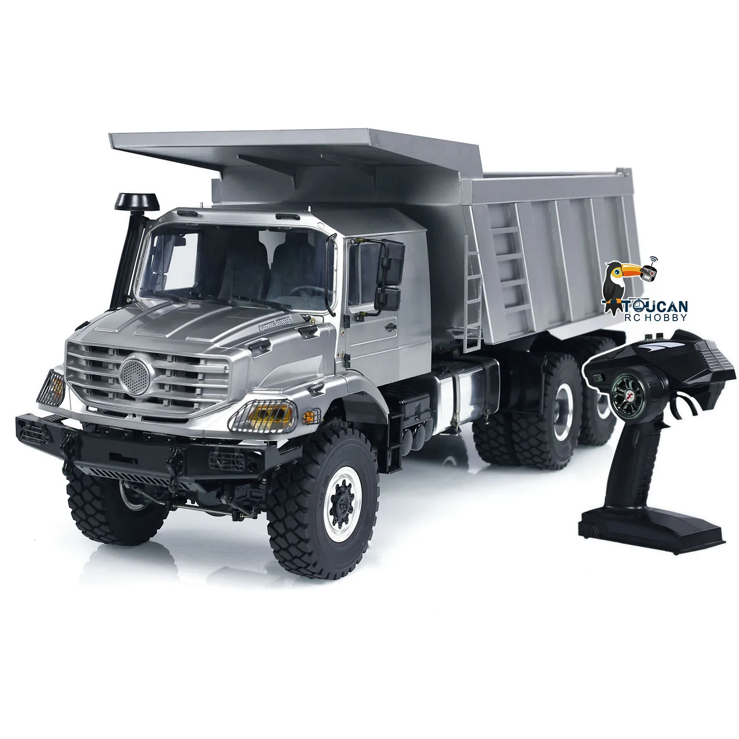 Jdm 180 1/14 6X6 Hydraulic RC Truck Remote Control TOUCAN Tipper Dump Car W/ Differential Lock Birthday Gifts For Boys TH23265