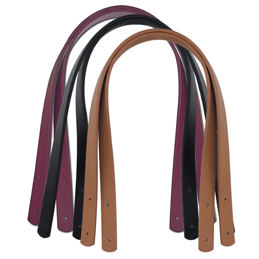 2 قطعة 60 سنتيمتر بولي PU حقيبة يد حزام حمل حقيبة استبدال الملحقات المسامير سهلة DIY دائم لون مشرق #5