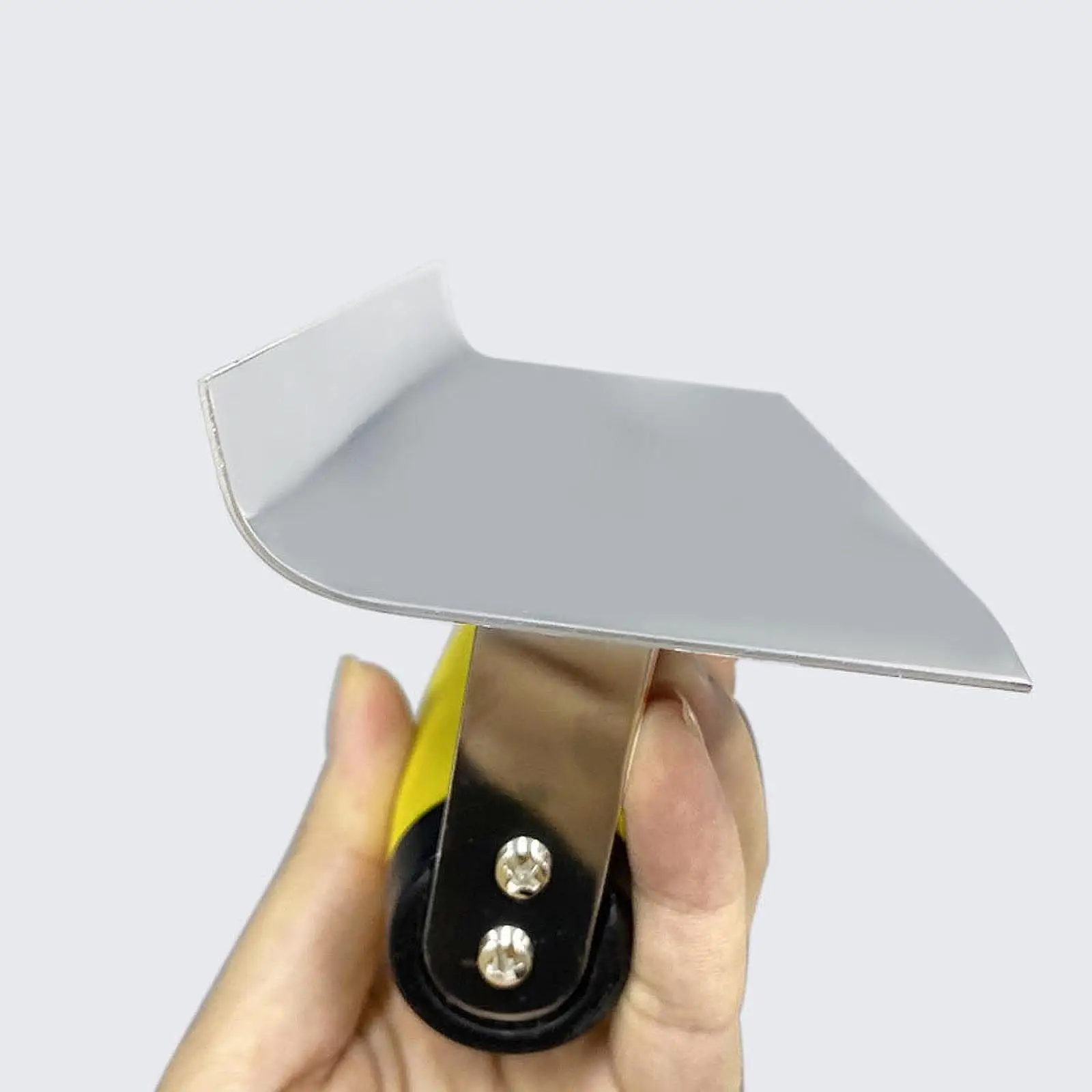 

Шпатель для угловых работ по гипсокартону 2-в-1 с нескользящей рукояткой, профессиональный строительный инструмент для угловых работ по плитке на стенах или полах