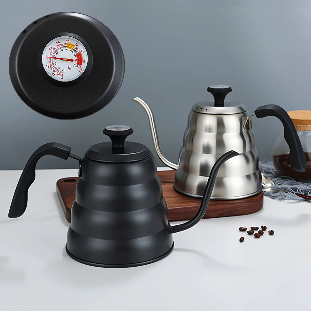 

Outdoor picnic coffee professional coffee equipmen Stainless Steel Pour Over Coffee Pot Precise temperature control High quality