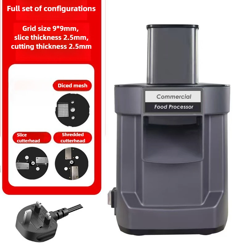 110 فولت 220 فولت التجارية 9*9 مللي متر المقامر الكهربائي التلقائي الخضار قطاعة الفواكه لجزرة البطاطس تقطيع التقطيع 3 في 1 آلة