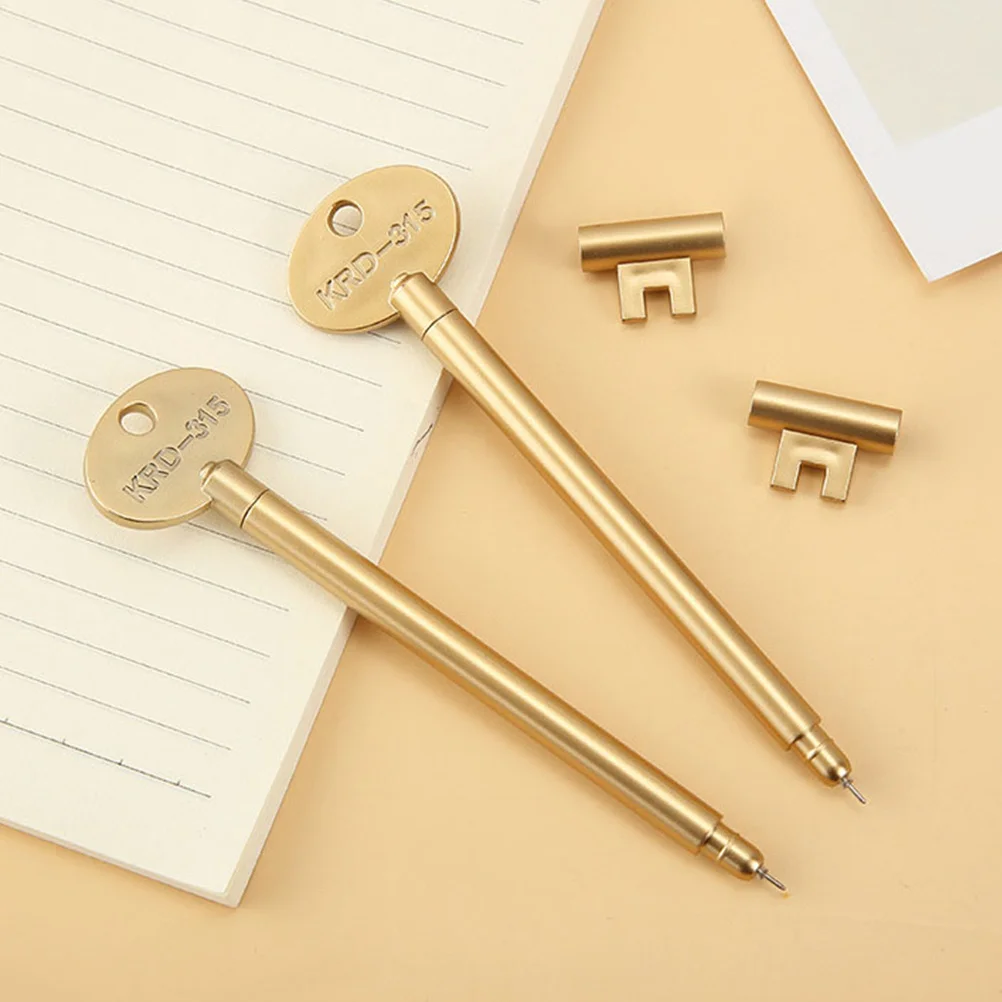 

12Pcs Lovely Key Modeling Gel Pens Smooth Writing Pen for Journaling Coloring Books Scrapbook Handmade Cards Diaries Signature