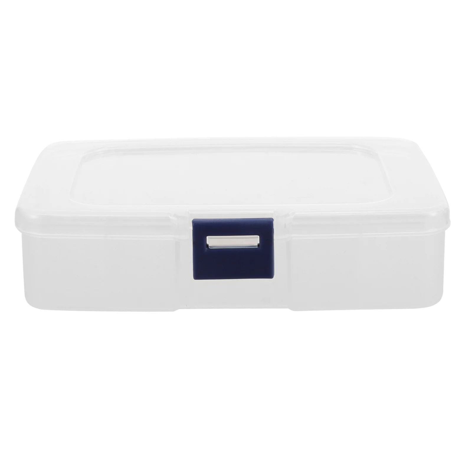 

Storage Boxes Saw Blade Parts Organizer Small Compartment Plastic Container Portable Case White with Lid