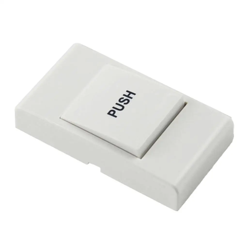 Wandmontage-Taste Push Home Release Switch Panel Access Control Weiß