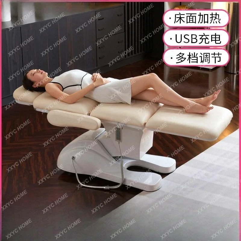 AA special body massage embroidery bed for beauty salons, medical micro-plastic surgery injection bed