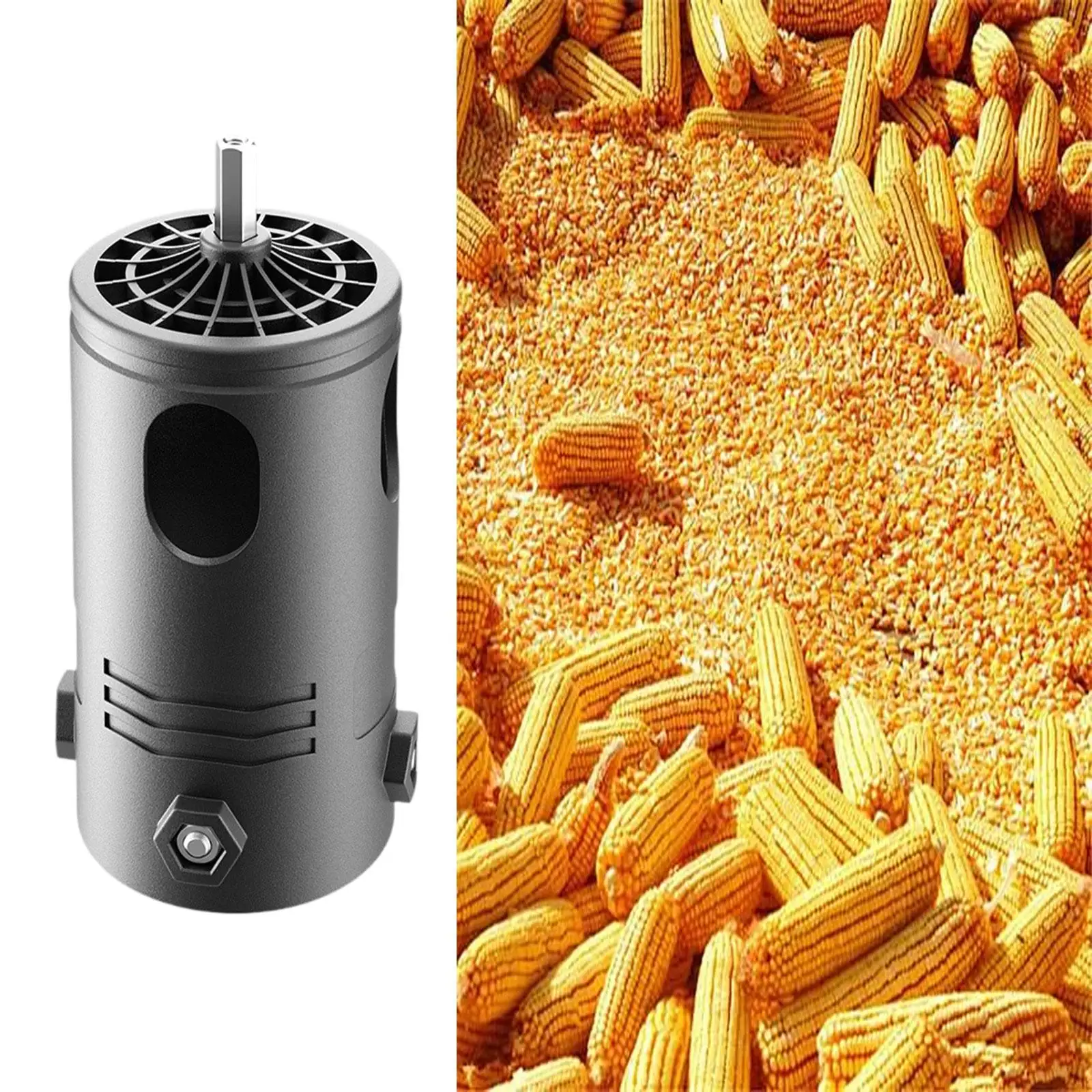 Corn Peel Multifunction for Popcorn Corn Sheller Machine Corn Thresher Strip Tool for Hand Drill Farms Families Kitchen Fitments