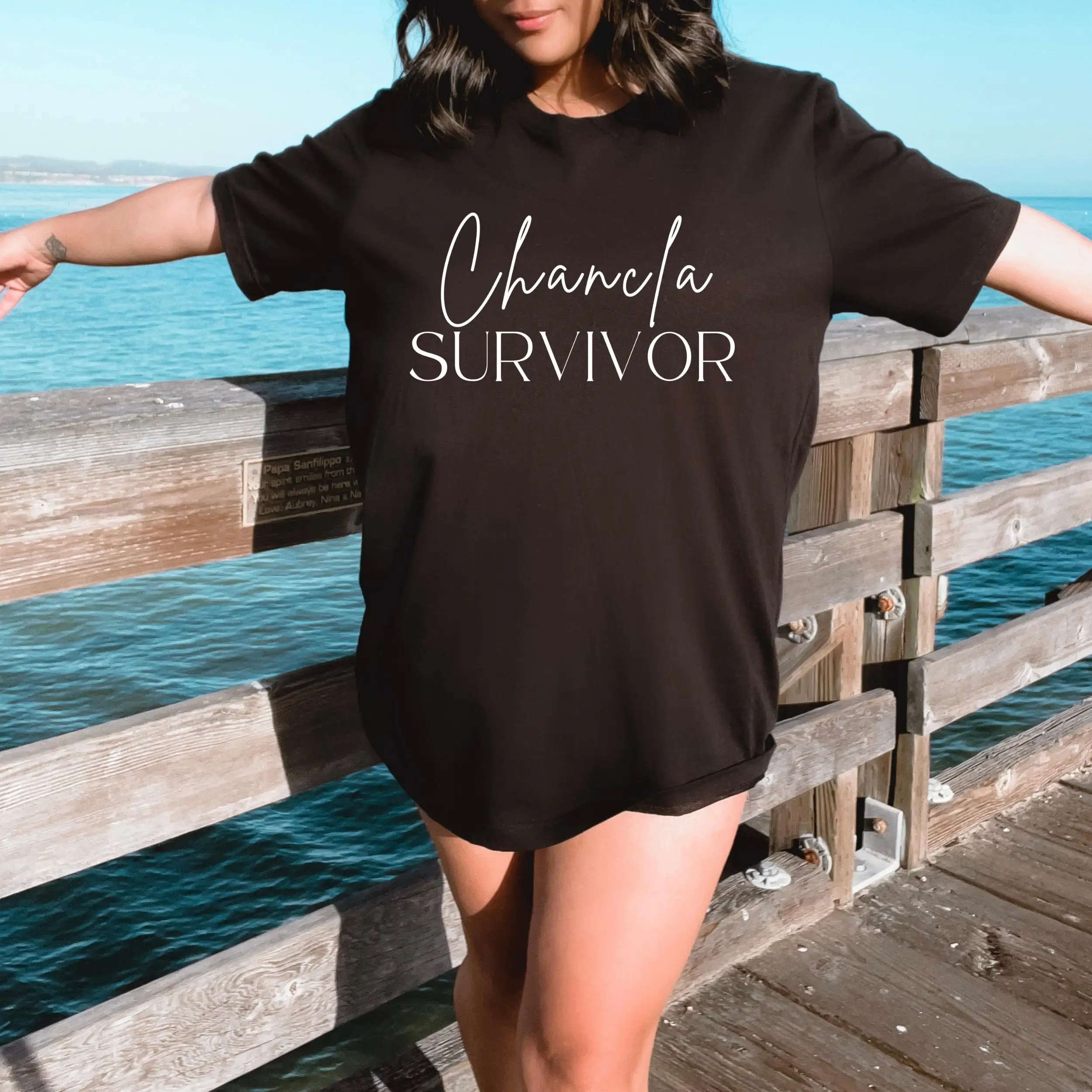 Chancla Survivor T Shirt Funny Mexican Spanglish Latina Idea Childhood