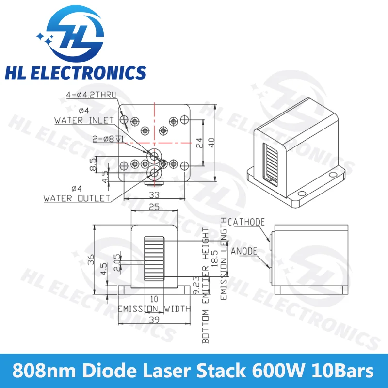 SPT COE laser diodowy 600W 808nm usuwanie włosów