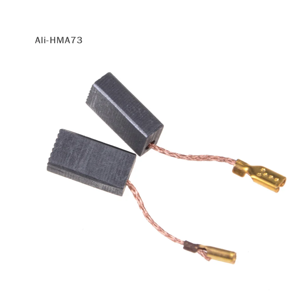 Ali-HMA73-10 шт. угольная щетка 15x8x5 мм, двигатель электроинструмента, замена угольной щетки для электроинструментов