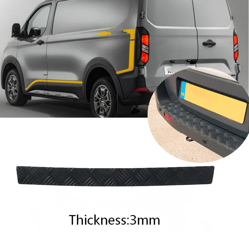 

RV Rear Bumper Rubber Protective Strip With 3M Adhesive Backing For Vw T5 T6 Fiat Ducato Ford Transit Black Rubber Cover Guard