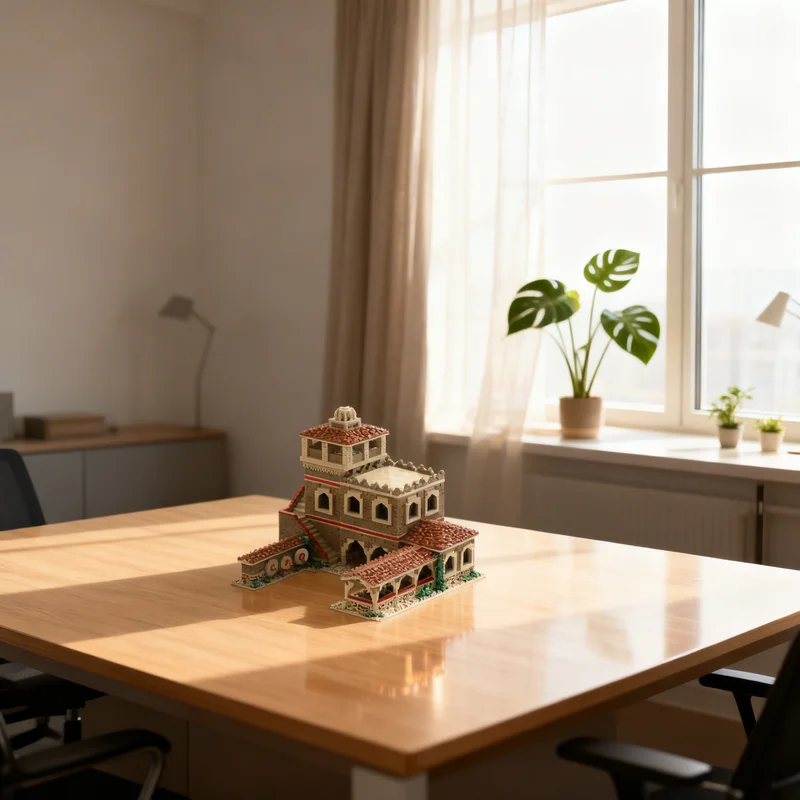 

5712 деталей MOC: Конструктор «Эпоха империй» — Модель средневосточного лукоострелительного тирка, игрушка-подарок, креативный коллекционный настольный декор