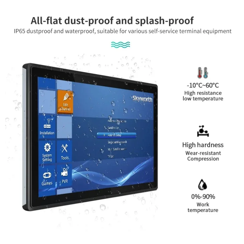 

Outdoor High Brightness Waterproof All In One Open Frame Industrial Touch Panel Pc Marine Industrial Panel Mon itor
