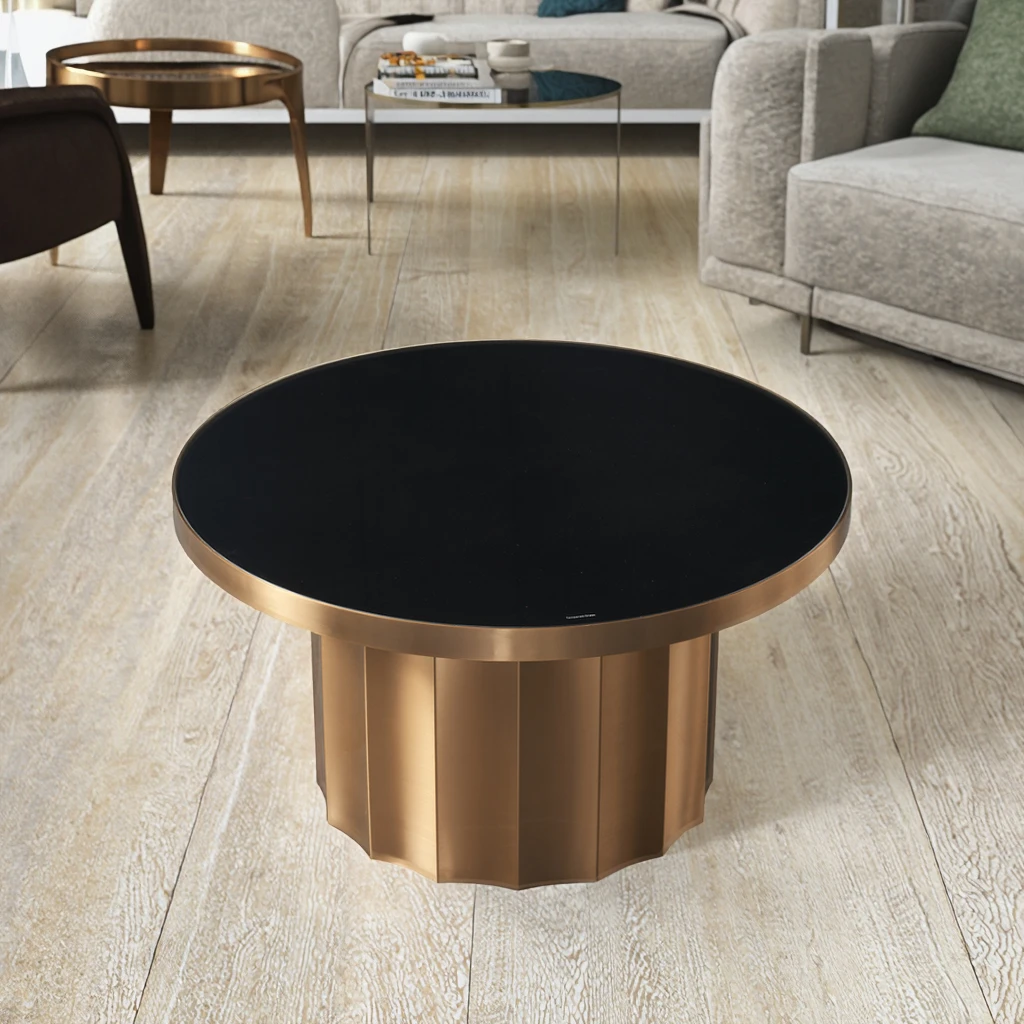 Großhandel Tisch Gold Edelstahl Beistell Tisch Für Hotel Restaurant Banquet Couch Tische Für Schule Home Schlafzimmer Möbel