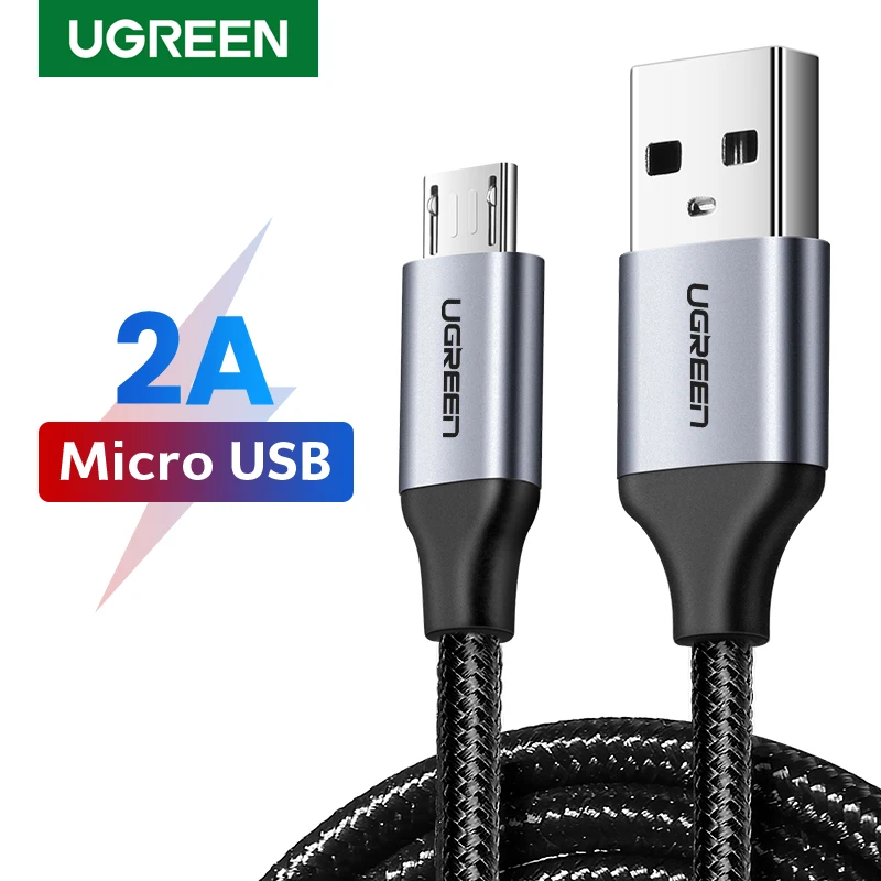 Ugreen micro usb cabo carregador para samsung galaxy s7 s6 carregamento rápido cabo do carregador do telefone móvel para xiaomi tablet cabo usb fio